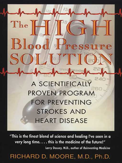 Title details for The High Blood Pressure Solution by Richard D. Moore - Available